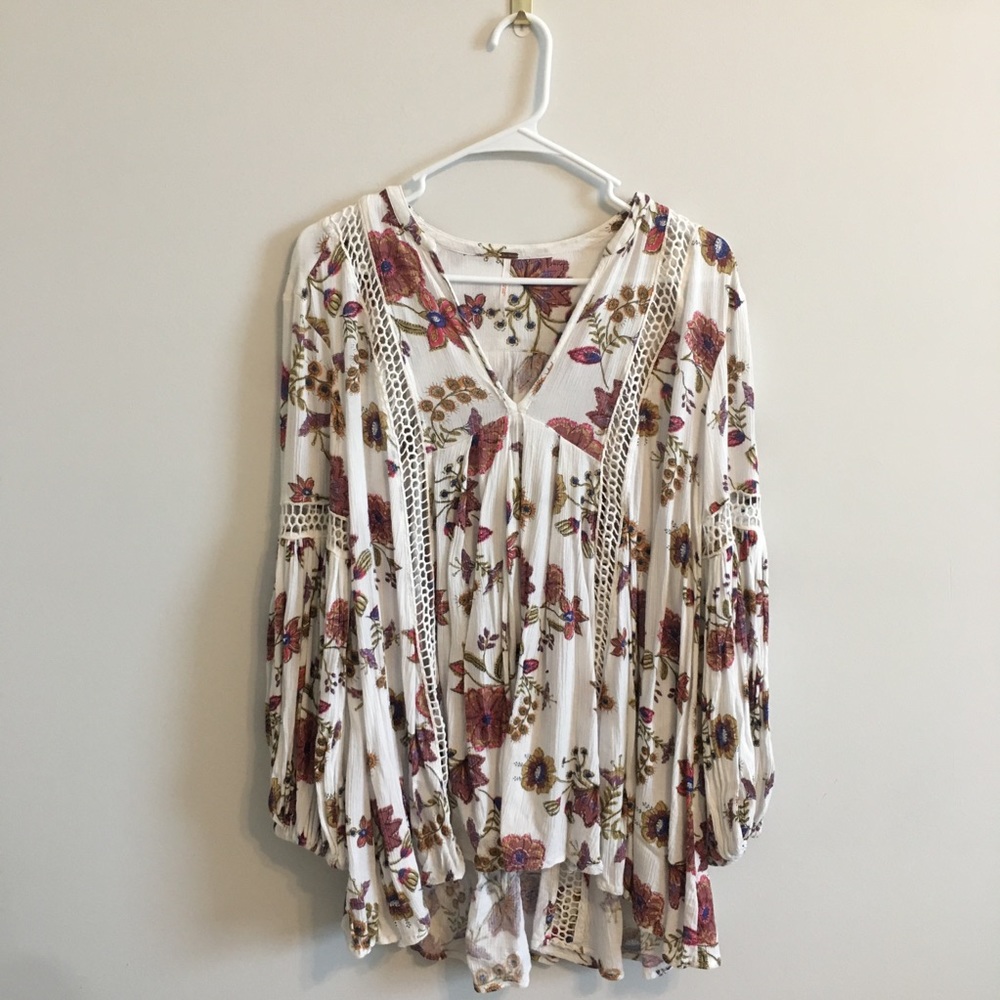 Free people boho beachy tunic XS